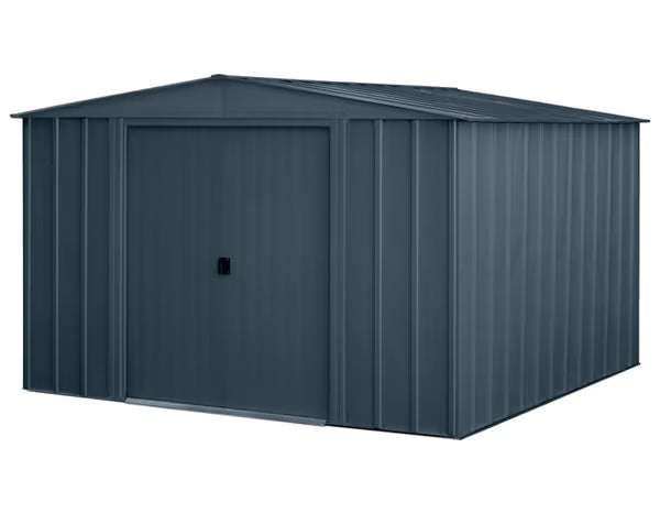 Abri métal anthracite - Dim intér : 303 x 287 x 209 cm