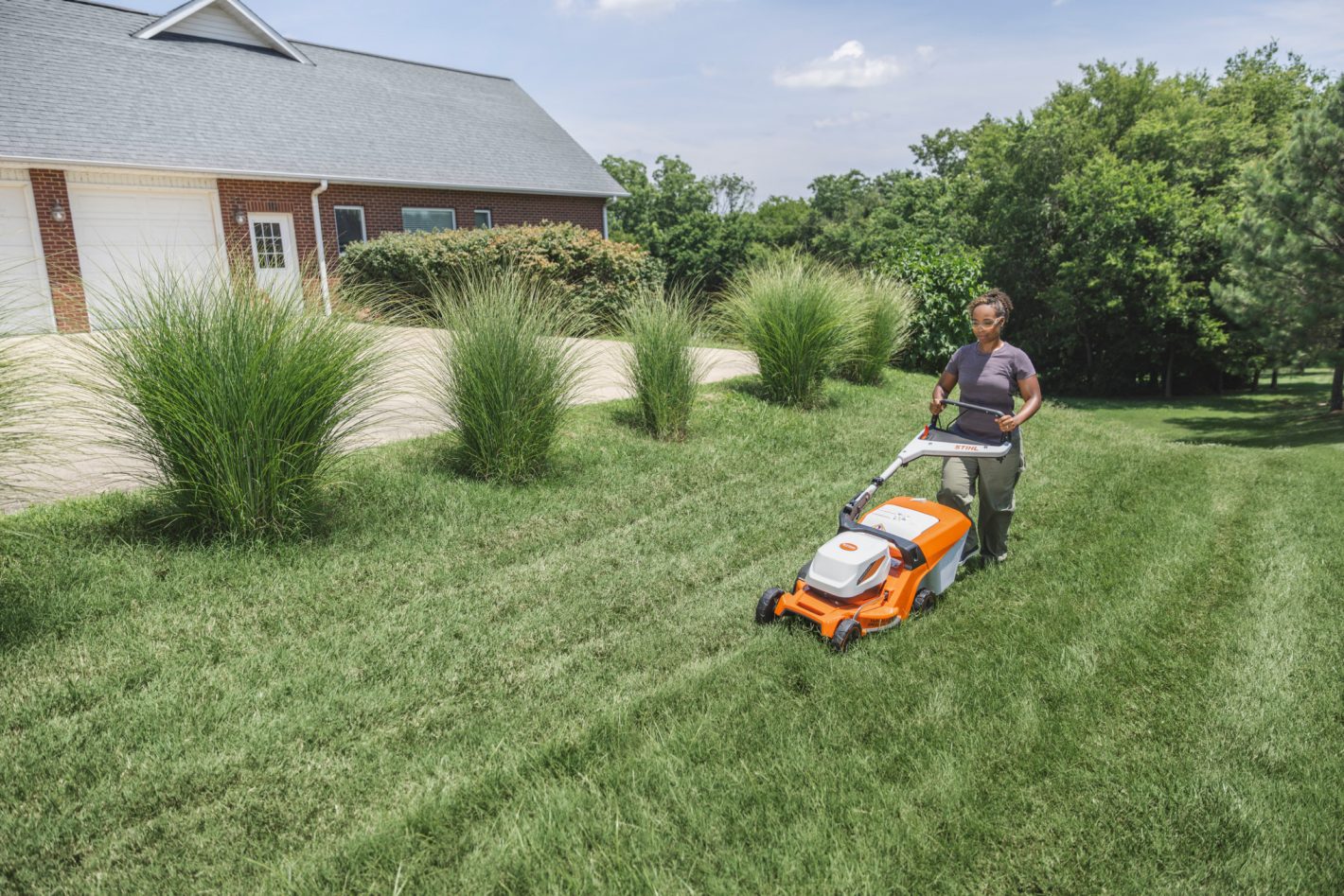 Stihl - Tondeuse à gazon à batterie RMA 448