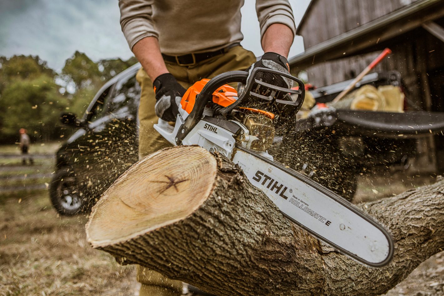 Stihl - Tronçonneuse à essence MS 261