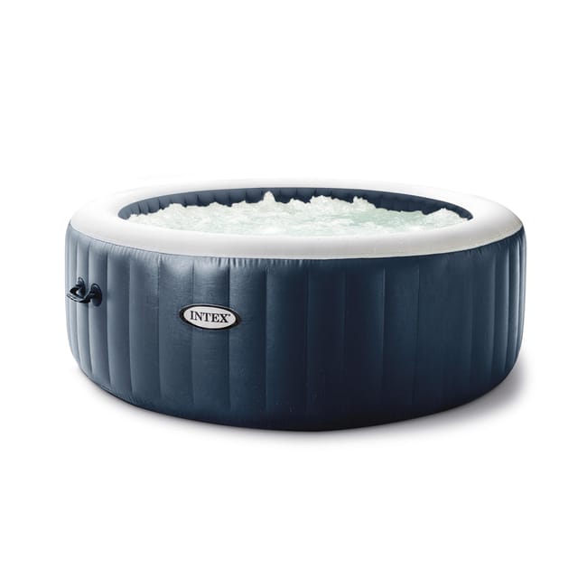 Intex - Pure Spa gonflable Blue Navy rond 4 places + Kit d'entretien