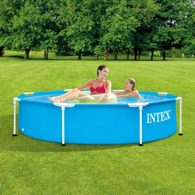 Intex - Piscine Metal Frame 244x51 cm