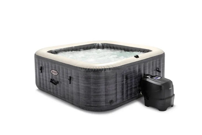 Intex - Pure spa gonflable Ardoise carré 4 places