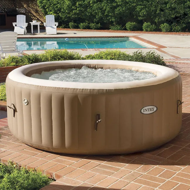 Intex - Pure spa gonflable Sahara rond 4 places