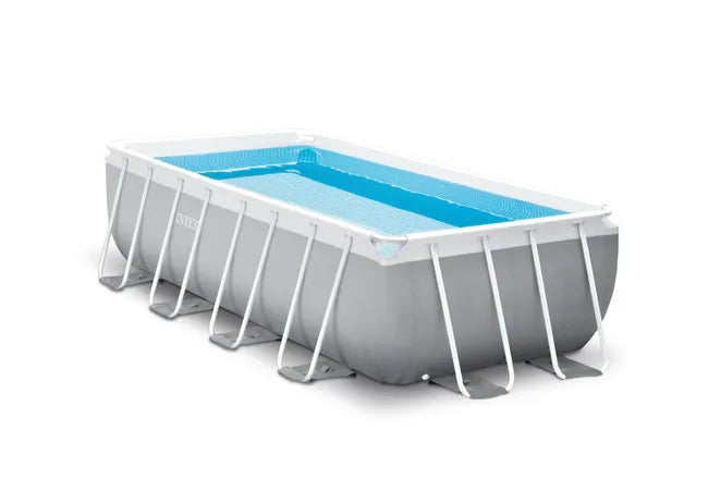 Intex - Piscine tubulaire Prism Frame rectangulaire L.4,00 x l.2,00 x H. 1,00m